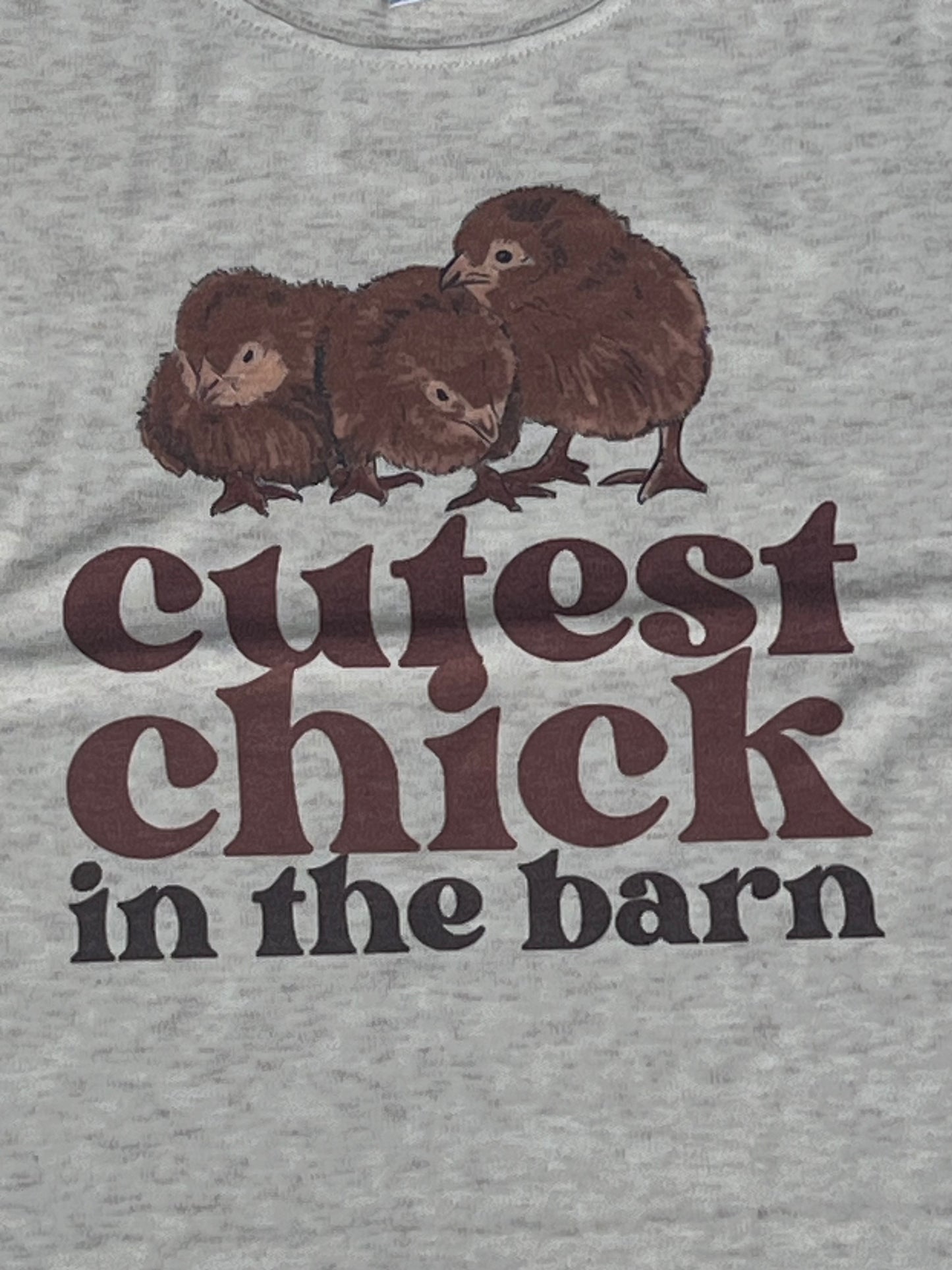 Cutest Chick in the Barn T-shirt