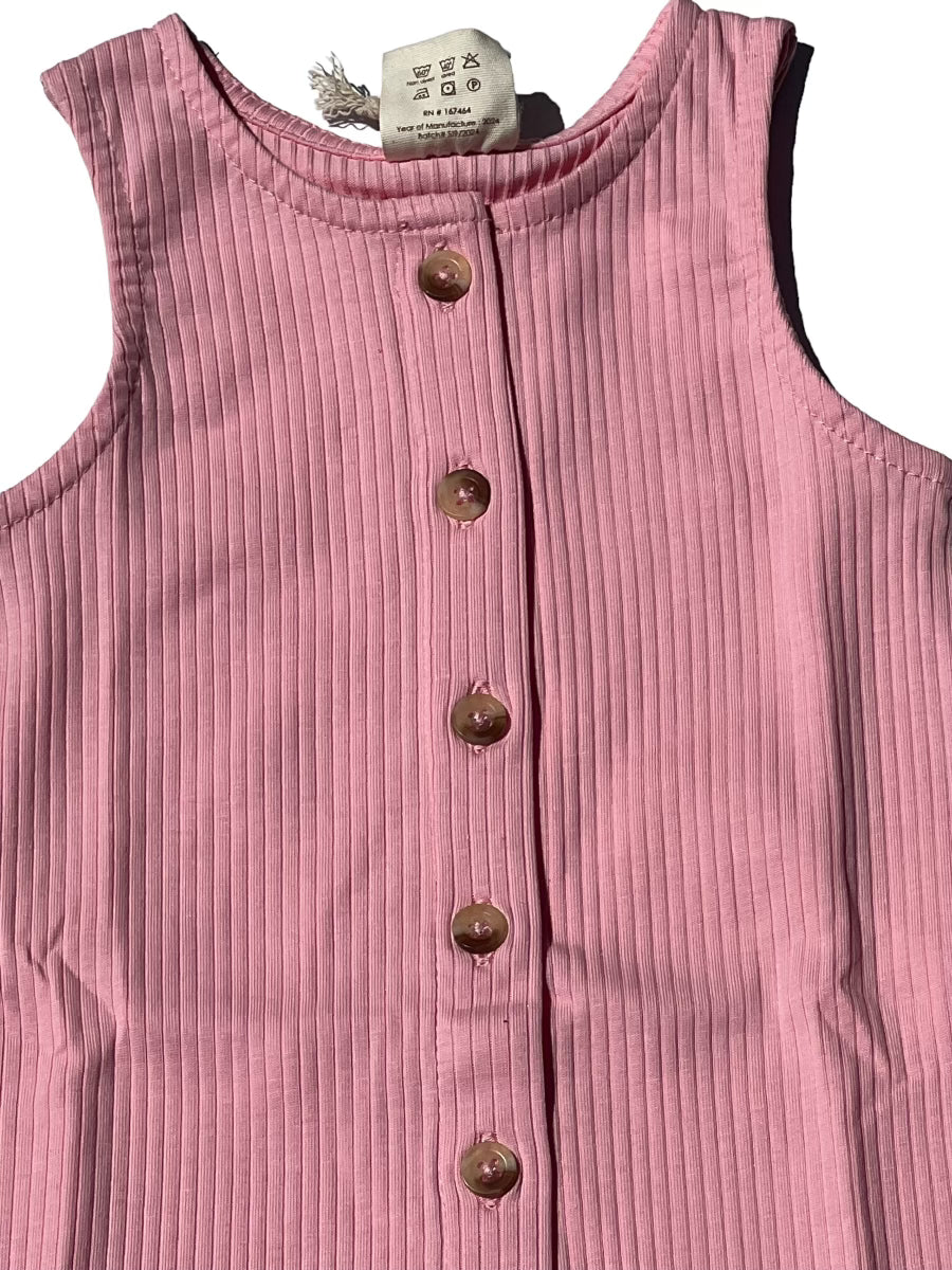 Pink Tank Bodysuit