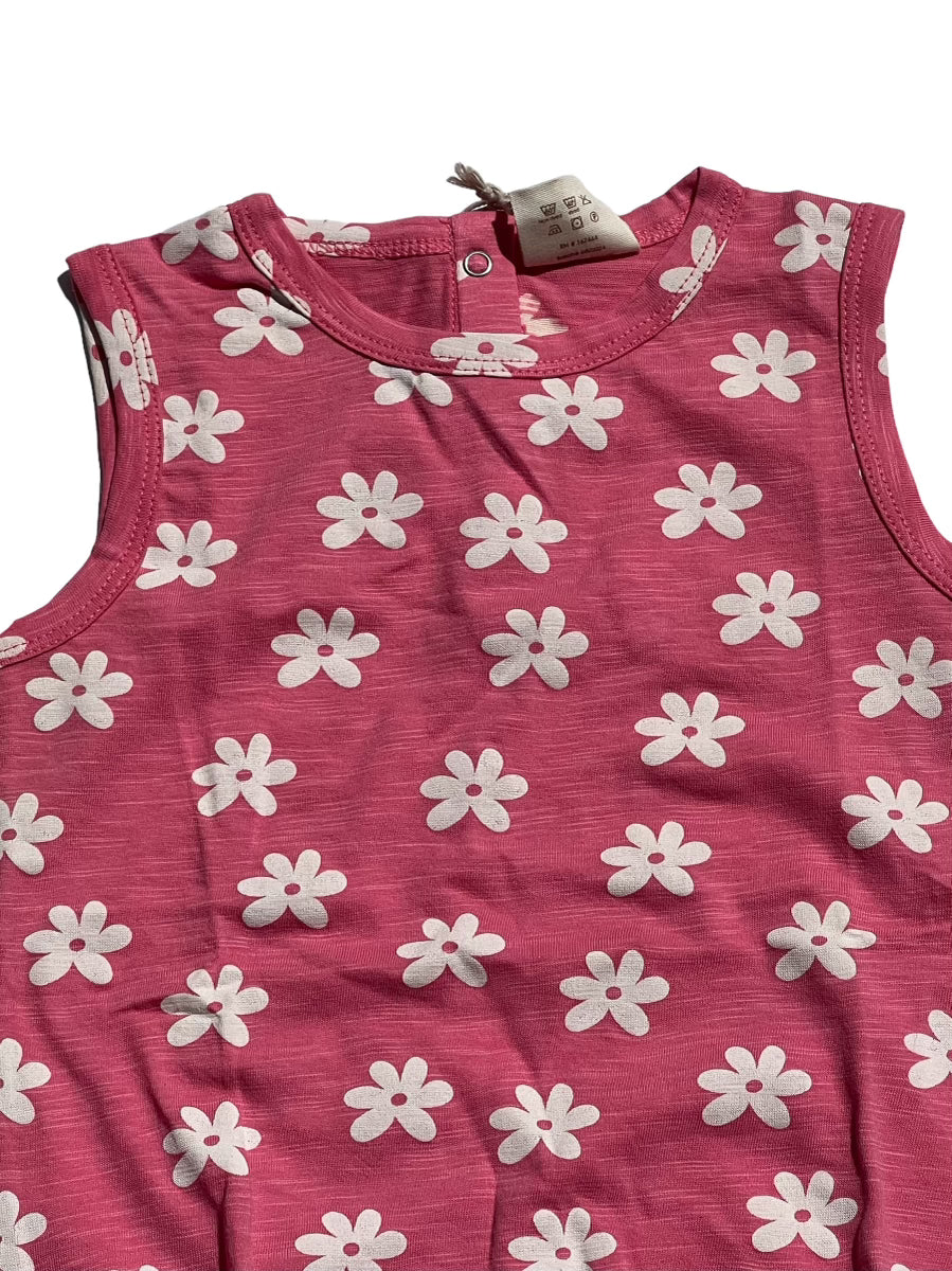 Pink Flower Tank