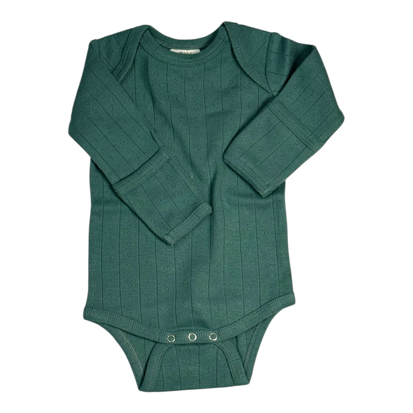 Green Pointelle Bodysuit