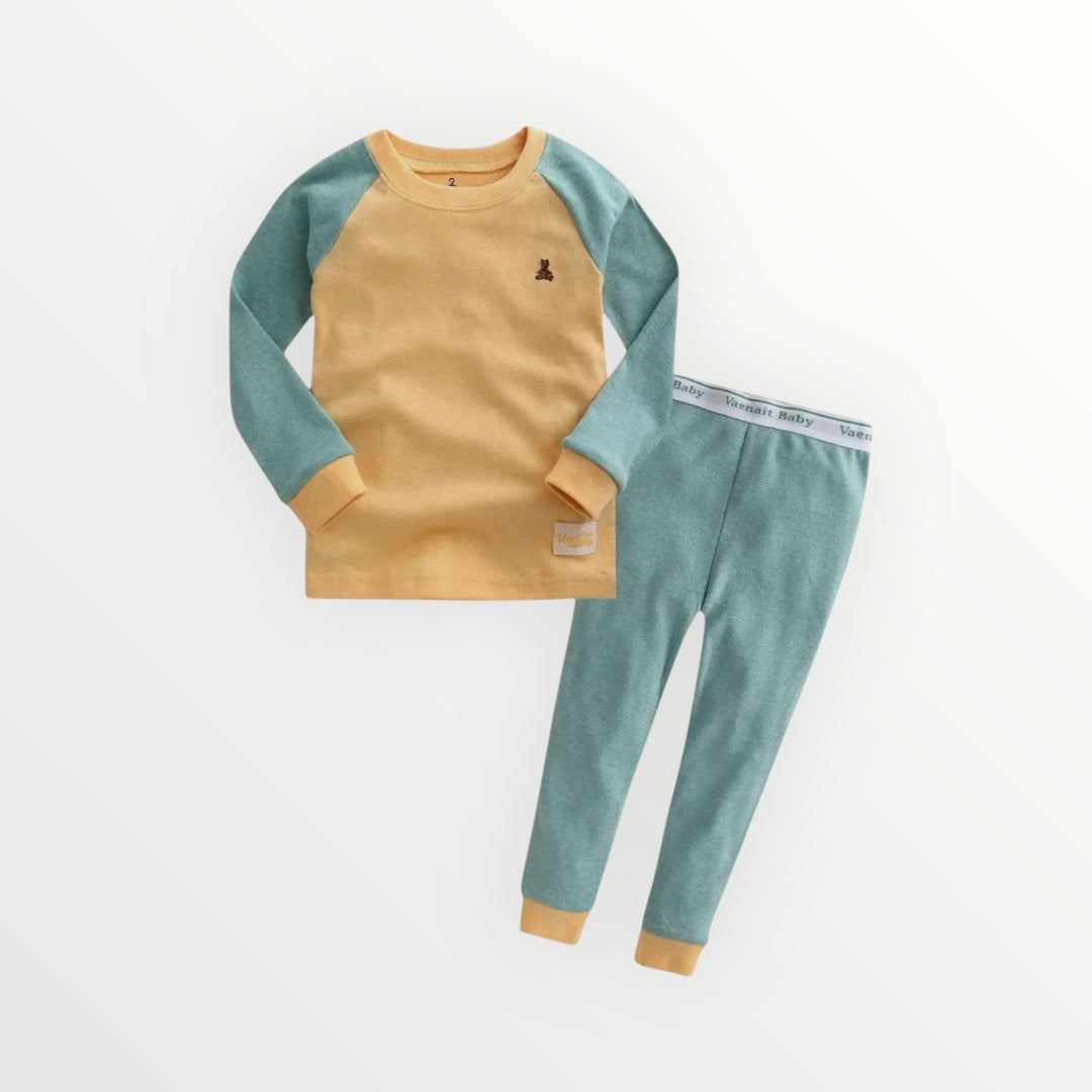 Raglan Yellow PJs