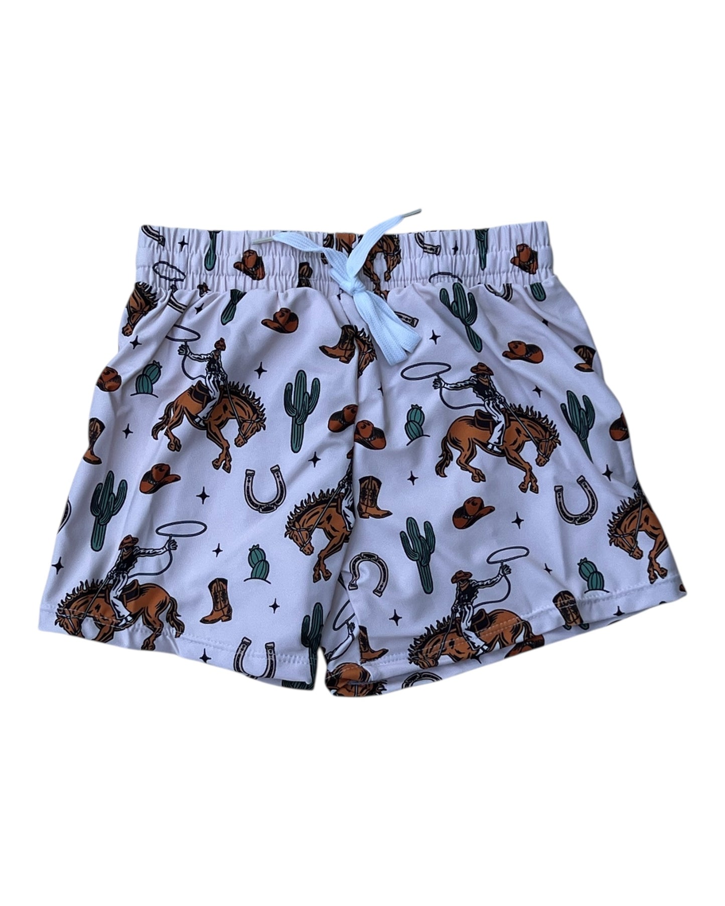 Western Style Swim Trunks