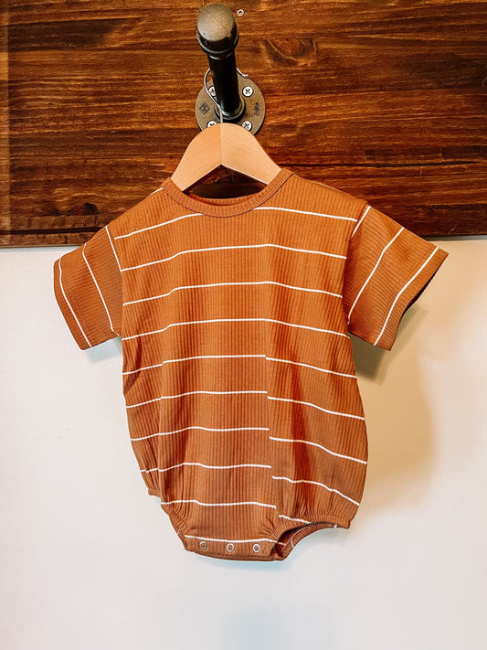 Rust Stripe T-Shirt