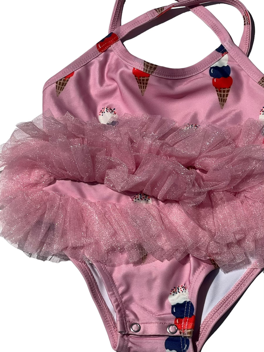 Pink Ice Cream Swimsuit