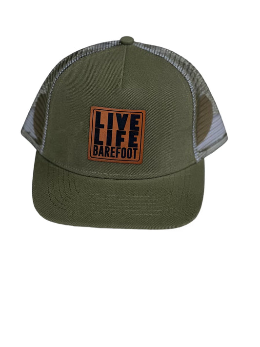 Live Life Barefoot Trucker Hat