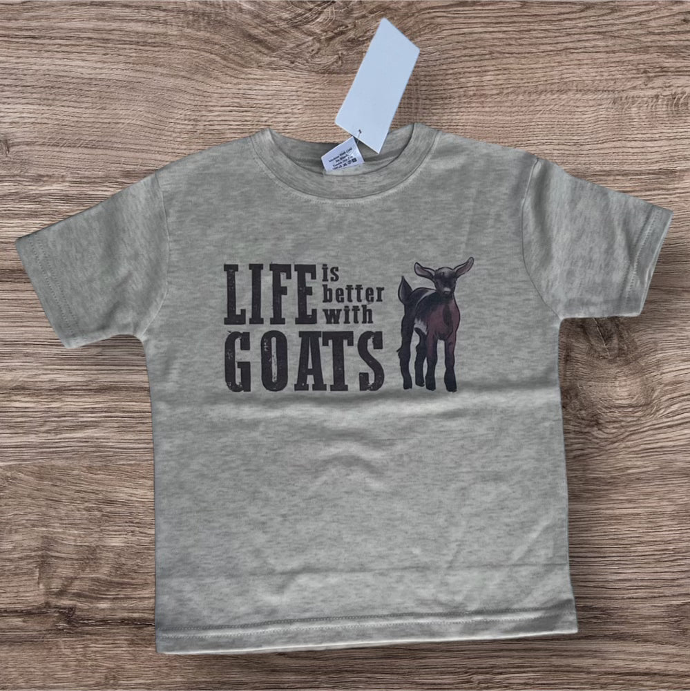 Life is Better With Goats T-shirt