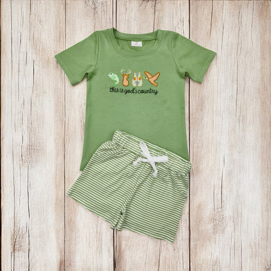 God's Country 2-Piece Set